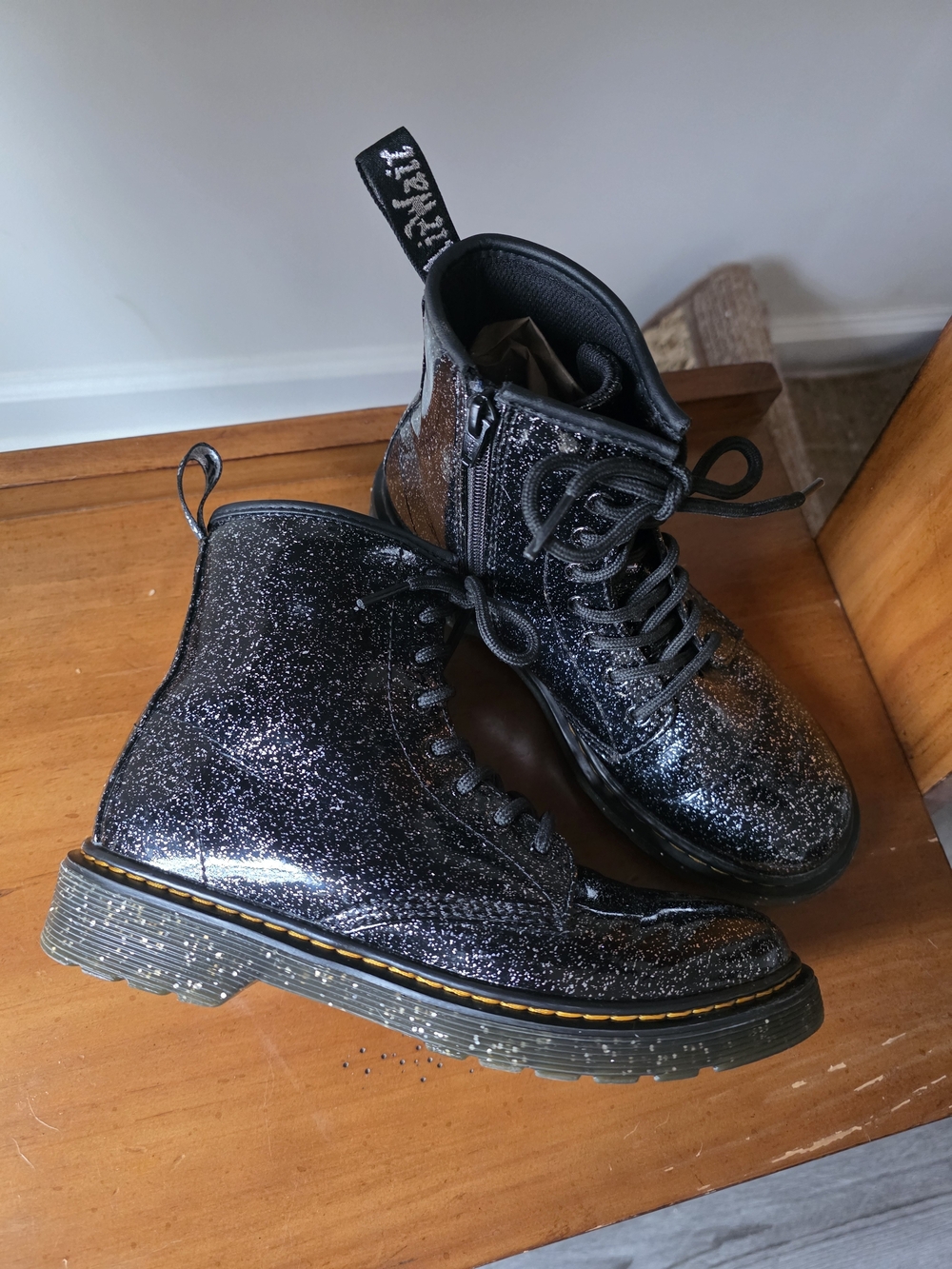 Dr. Martens Glitter Vegan Leather